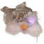 12'' Fabric Christmas Lighted Tree Topper