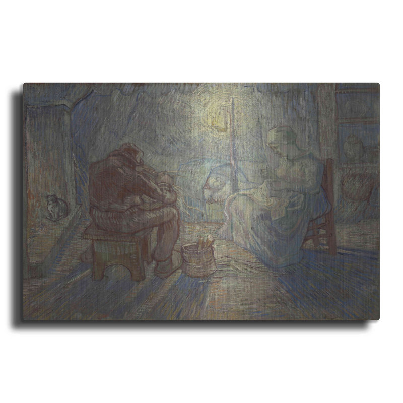 «Night After Millet» par MASTERS, H 16 po x l 24 po