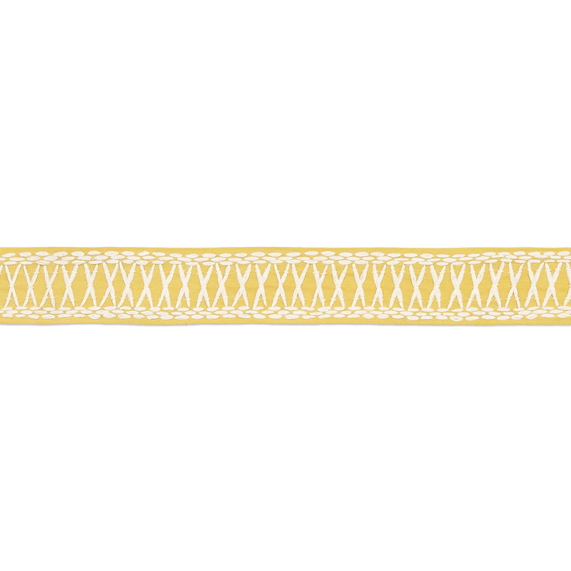 Ruban Tikki Schumacher x Mary Mcdonald, Jaune