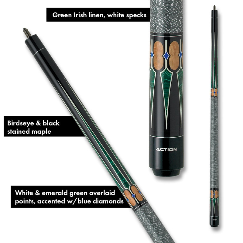 Action Exotic Pool Cue, 19 oz.
