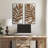 Deaken Two-tone 2-piece Wood Panel Wall Decor Set (Set of 2)