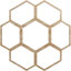 Médaillon de plafond en bois Florin-63411871-63411877