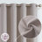 Grommet Room Darkening Linen Textured Curtain-607111006-607110992