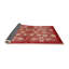 Tapis oriental rouge / beige Laren-473954549