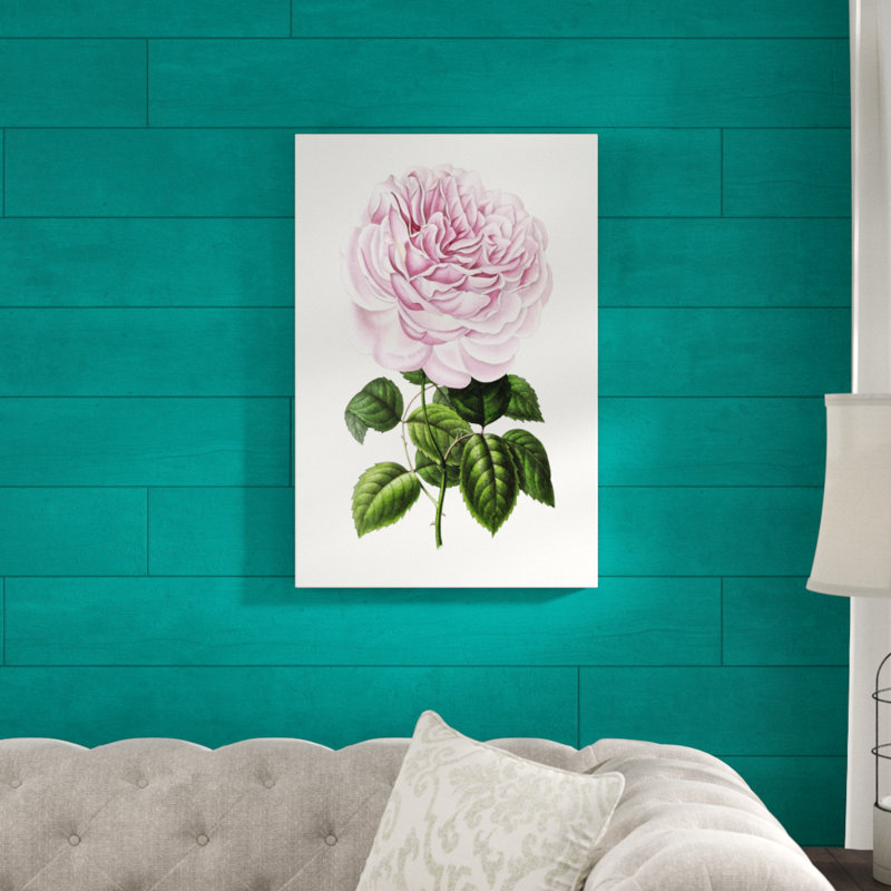 «Grand Blooms IV», peinture sur toile, H 30 po x l 20 po