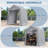 6 X 8 Ft Carport Storage Shed, Tools Room, Outdoor Carport Canopy With Rolled Up Zipper Door