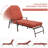 2 Pcs Adjustable Outdoor Chaise Lounge Chair-2138673108