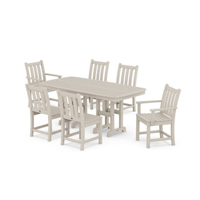 POLYWOOD Traditional Garden 7-Piece Dining Set
