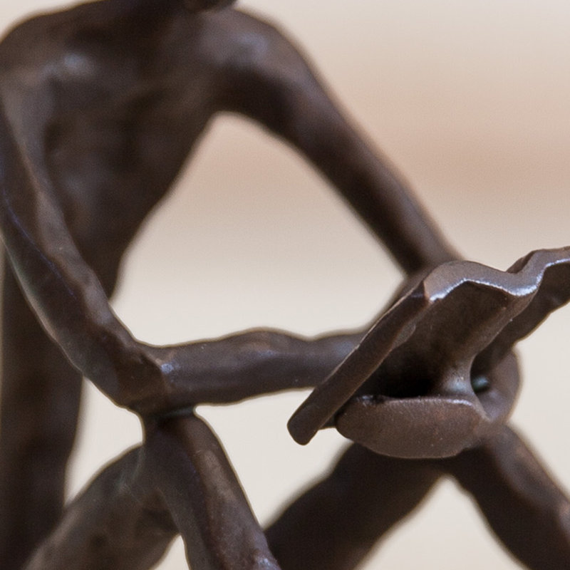 Sculpture en bronze Birdsall