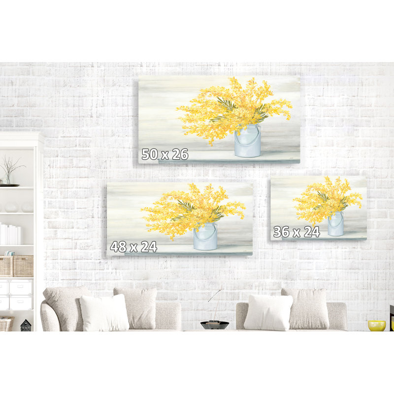 Bouquet de récolte dorée, fleurs d'or jaune en pot, vase, pot, sur table, panneau de bois, crème, blanc, brun, doux, chalet, ferme, maison de campagne, feuillage