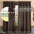 Kettle Grove 100% Cotton Room Darkening Curtain Panel pair-33339639