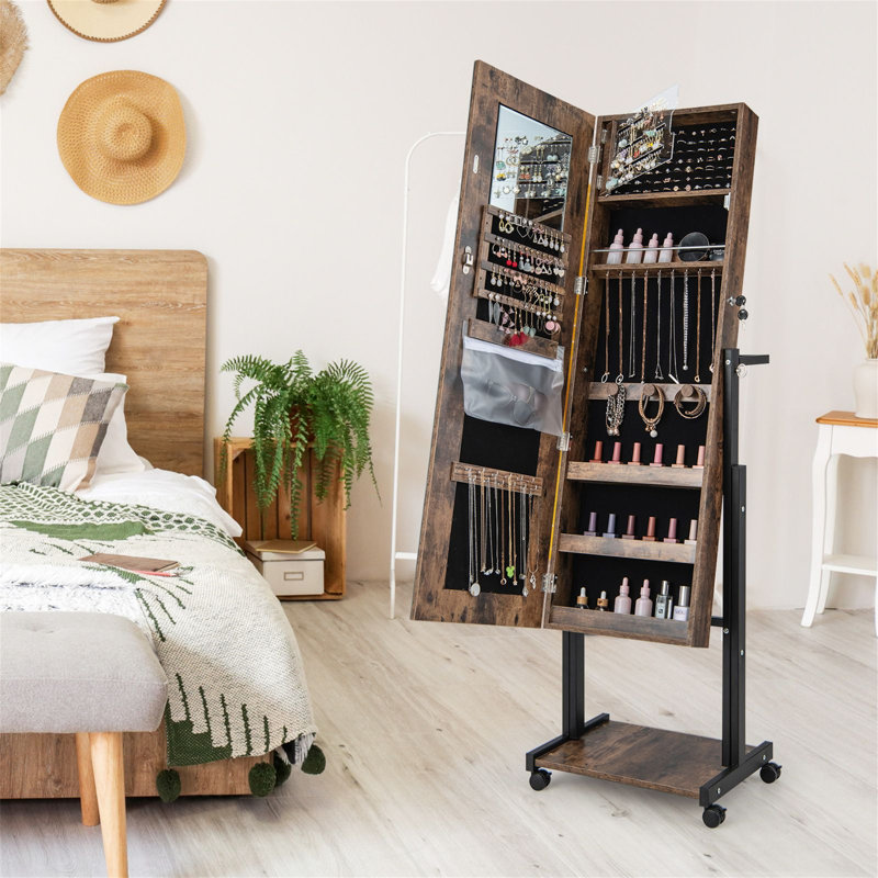 Freestanding Jewelry Armoire