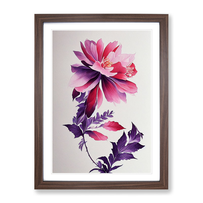 The Flower - Single Picture Frame Print