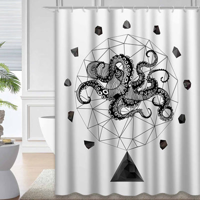 Rideau de douche Abstract