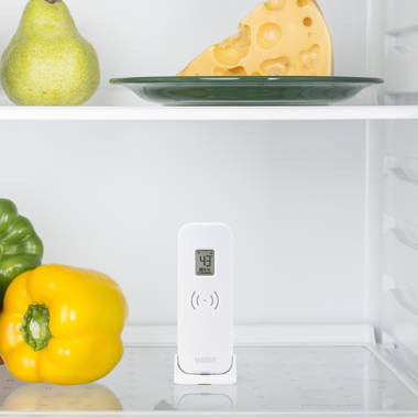 Temperature Gauge, Temperature Monitor Audible Alarm Household Refrigerator  Thermometer Temperature Record For Fridge For Freezer 