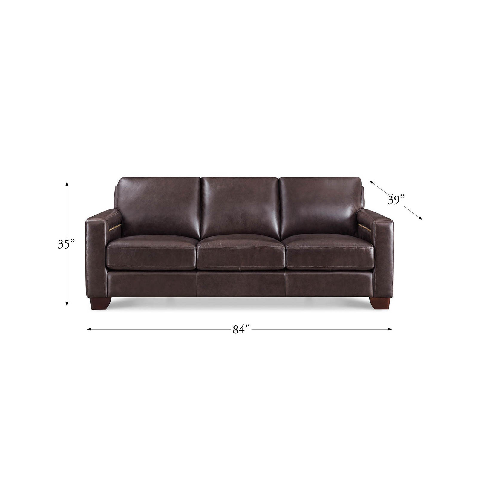 Tryston Top Grain Leather Sofa Couch