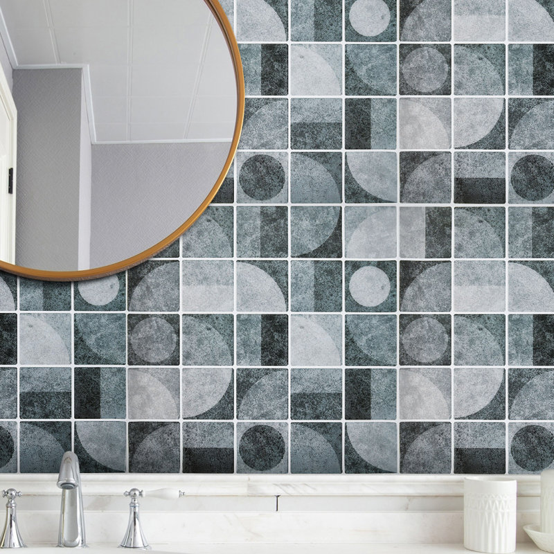 No Subject Wall Decals, Retro Grey