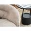 Fauteuil d'appoint pivotant rembourré-1996868920