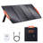 VEVOR Portable Solar Panel 120W Solar Charger kit