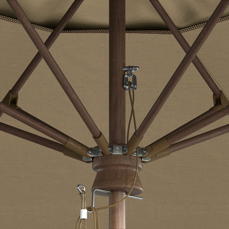 Parasol Sanna Market Sunbrella, Toile Sunbrella® beige antique