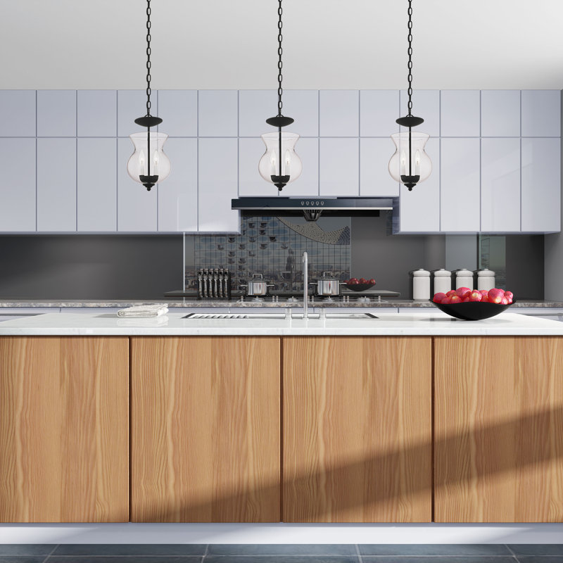 Analycia 2 - Light Matte Black Single Pendant