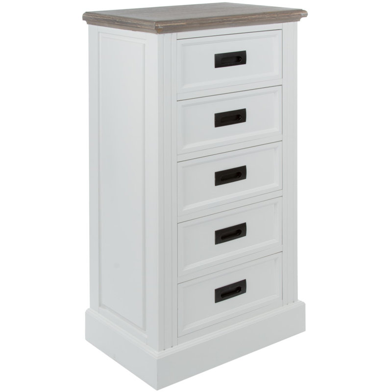 Valleywood 54cm W 5 - Drawer Chest of Drawers