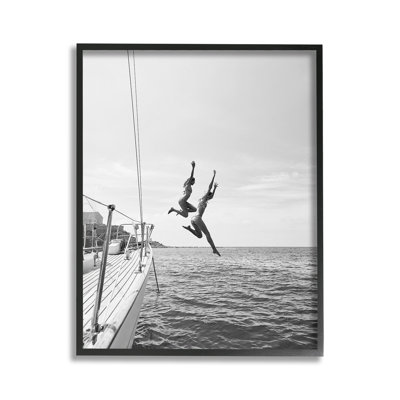 Bc-578_FG " People Diving From Boat " by Sisi And Seb