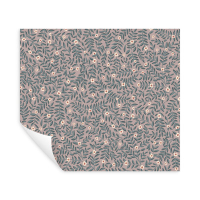 Papier peint adhésif floral Elodie
