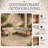 Caalin 102"W Wood Patio Outdoor L-Shaped Sectional With Deep Weather Stain Fade Resistant Cushions-2118273805