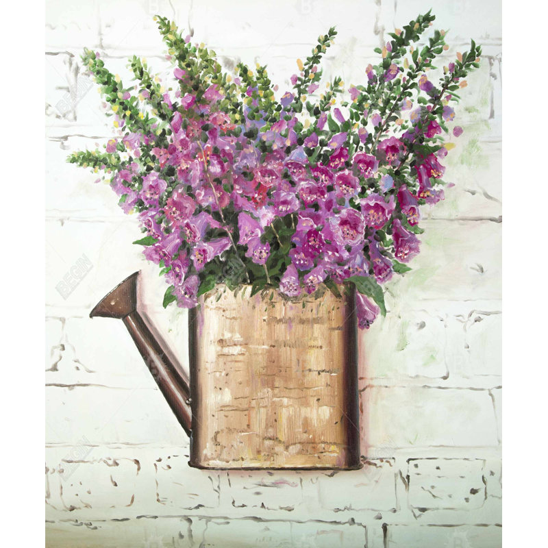 Purple Foxglove King Duvet Cover - Rustic Home Decor