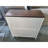 Farmhouse Storage Cabinet With Drawer And Adjustable Shelf, White Kitchen Cabinet With Walnut Countertop,  Modern Coffee Bar Console Cabinet For Kitchen, Dining Room, Bathroom, Entryway