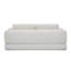 Canapé-lit convertible 2-en-1 pliant, canapé-lit en velours côtelé moderne avec 2 * coussins, canapé-lit modulaire sans dossier avec lit escamotable Futon et canapé-lit pliant pour le salon beige-1407230450-1407230454