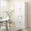 Armoire de cuisine 72 po, grande armoire de rangement autoportante, armoire de cuisine traditionnelle avec 4 portes, tiroir et 3 tablettes réglables pour la salle à manger-1231477407-1231477377