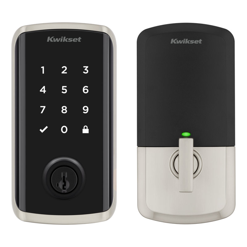 Halo Select Touchscreen Wi-Fi and Matter Enabled Smart Lock Deadbolt with Door Status Sensor and Intrusion Detection