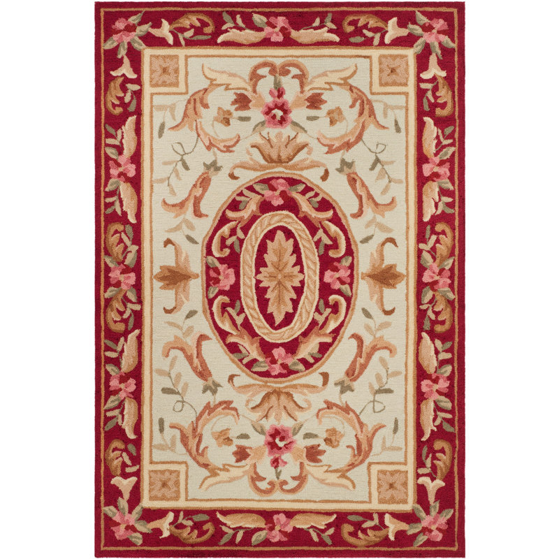 Taran Easy Care Hand Hooked Performance Oriental Rug, Rectangle 2' x 3'