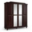 Armoire penderie 100% bois massif 4 portes Kyle-1734221414