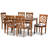 Annorah Four Leg Base Dining Set-712431647-804887738-712431646
