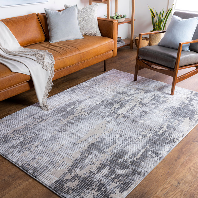 Adilynn Abstract Indoor Rug, Rectangle 2' x 3'