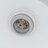 1-light Dimmable Milk Glass Single Pendant
