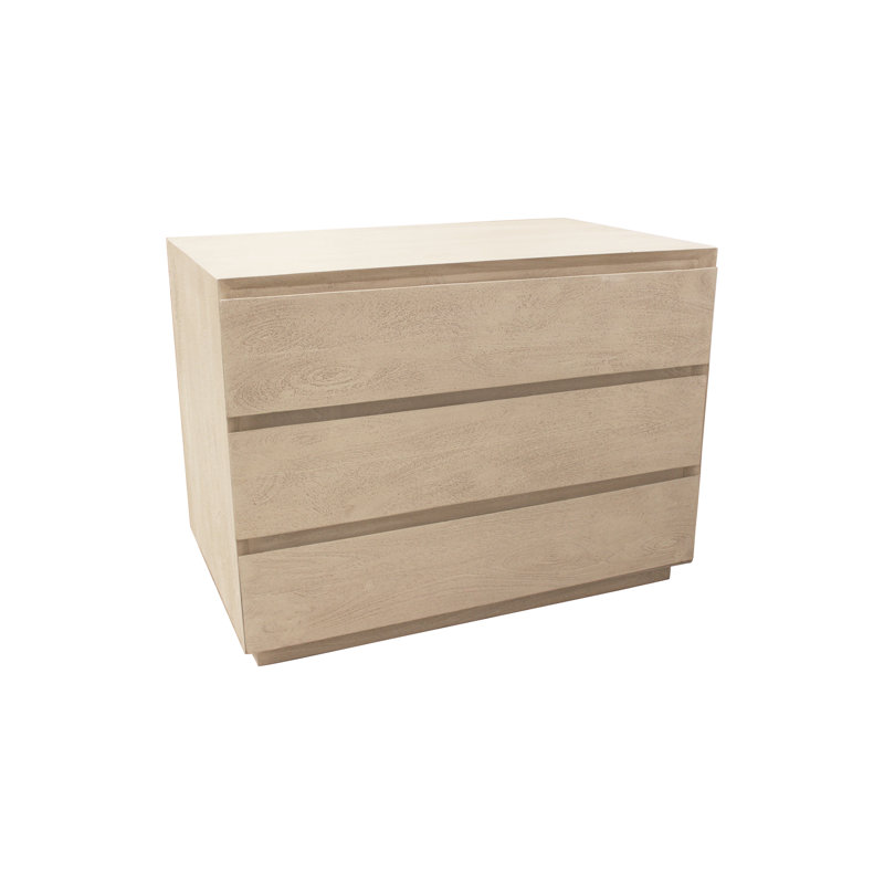 Bjartur 32'' W Solid Wood Nightstand