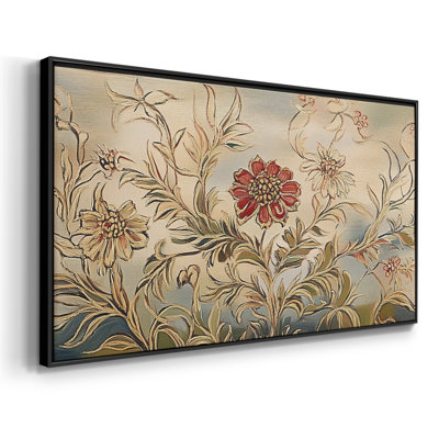 Botanical Series-CECVI- Toile tendue avec châssis tendue, prête à être accrochée