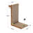 Chariyah L-shaped Cat Scratching Post with Spring Toy