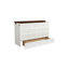 Armoire pour grand lit escamotable Murphy avec tiroir de rangement et station de charge, port USB, cadre de lit escamotable en pin massif pour bureau à domicile, studio ou chambre d'amis-827865670-1047092305