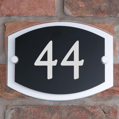 Sigfried 15cm H Plastic House Number