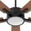 Ventilateur de plafond intelligent de 52 pouces avec télécommande Appleton, ensemble d'éclairage inclus, fonctionne avec l'assistant Google, Amazon Alexa et les raccourcis Siri.-2023744156-2023744147-2023744146