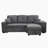 Lablanc 3 - Piece Velvet Sectional-1067362091