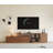 Modern Extendable Walnut TV Stand With Storage(88"-115")