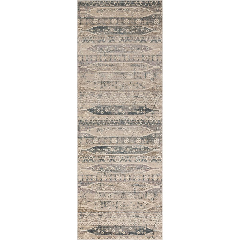 Oriental Area Rug, Runner 80 x 220cm