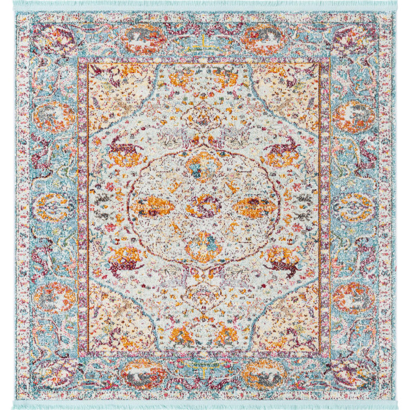 Oriental Indoor Rug, Square 8'2"