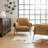 Ambroise Metal Frame Club Chair-123293298